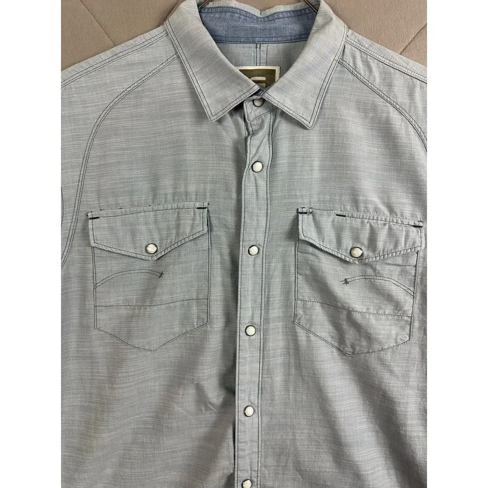 G-Star Raw Button‎ Up Men's Large Long Sleeve